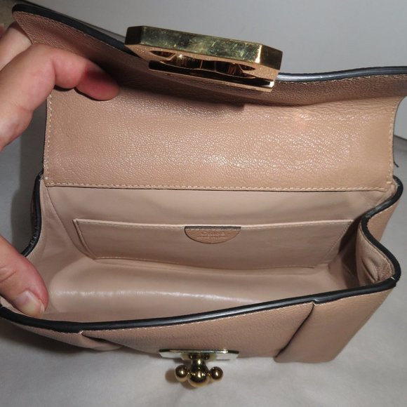Chloe Elsie Small Bag Cream Leather - Picture 8 of 14